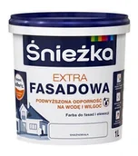Farby wewnętrzne - Farba Fasadowa Extra Biała 1L Śnieżka - miniaturka - grafika 1