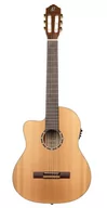 Gitary klasyczne - Ortega Guitars gitary RCE131L seria rodzinna Pro leworęczna nylonowa 6-strunowa gitara z topem cedrowym, korpusem mahoniowym i przetwornikiem RCE131L - miniaturka - grafika 1