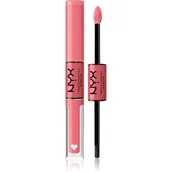 Szminki - NYX Professional Makeup Professional Makeup - SHINE LOUD HIGH PIGMENT LIP SHINE - Płynna, dwustronna pomadka do ust - 6.8 ml - BORN TO HUSTLE NYX0THU - miniaturka - grafika 1