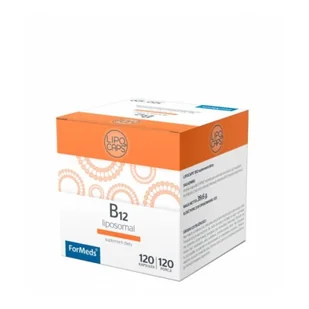 Formeds LIPOCAPS B12 100 mcg Witamina B12 Liposomalna w Kapsułkach (120 kaps) ForMeds FMS-133 - Suplementy diety - miniaturka - grafika 1