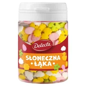 Dodatki do ciast w proszku - Delecta Posypka cukrowa dekoracyjna słoneczna łąka 48 g - miniaturka - grafika 1