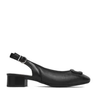 Czółenka - Czółenka Rieker CEO-43456-00 Czarny - miniaturka - grafika 1