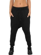 Spodnie damskie - Urban Classics Spodnie w kolorze czarnym - miniaturka - grafika 1