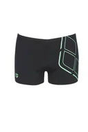 Kąpielówki męskie - Męskie Bokserki kąpielowe ARENA M ESSENTIALS SHORT 002272/506 – Czarny - miniaturka - grafika 1