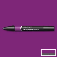 Kredki, ołówki, pastele i pisaki - Winsor&Newton Colart International S.A. BrushMarker, Plum - miniaturka - grafika 1