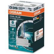 Części motocyklowe - OSRAM XENARC COOL BLUE INTENSE D3S, +150% jaśniejsze światło, do 6200K, lampa ksenonowa, wygląd LED, kartonowe pudełko (1 lampa) - miniaturka - grafika 1