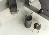 Płytki ceramiczne - Płytka gresowa Soft Concrete White 120x60x0,8 cm - miniaturka - grafika 1