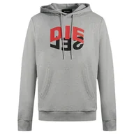 Bluzy męskie - Bluza męska dresowa Diesel S-Girk z kapturem szara -L - miniaturka - grafika 1