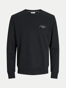 Jack&Jones Bluza Ferris 12256837 Czarny Standard Fit - Bluzy męskie - miniaturka - grafika 1