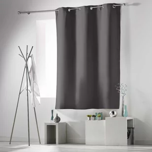 Douceur d'Intérieur intérieur douceur D '1605523 zasłona ze szlufkami poliester łupek 140 x 180 cm 1605523 - Zasłony - miniaturka - grafika 2