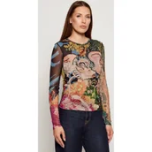 Bluzki damskie - Desigual Bluzka DRAGON | Desiqual x Mr. Christian Lacroix | Slim Fit - miniaturka - grafika 1