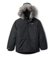 Kurtki i płaszcze dla chłopców - Columbia Youth Boys Nordic Strider 2 kurtka zimowa, czarna, M - miniaturka - grafika 1