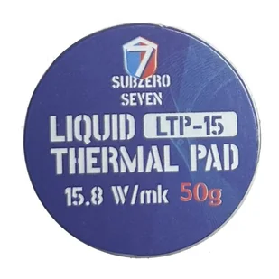 Płynny termopad 50g SUBZERO SEVEN LTP15 15.8 W/mk podkładka termicznaPłynny termopad 50g SUBZERO SEVEN LTP15 15.8 W/mk podkładka termiczna Płynny te.. - Chłodzenie procesora - miniaturka - grafika 1