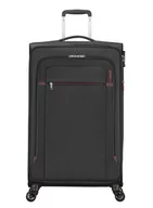 Walizki - Poszerzana walizka duża American Tourister Crosstrack - grey/red - miniaturka - grafika 1