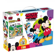 Puzzle - Lisciani Puzzle w walizeczce 60 Mickey - miniaturka - grafika 1