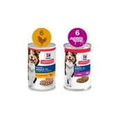 Mokra karma dla psów - Hill's Karma mokra dla psów Science Plan Adult Kurczak i wołowina 12x370 g - miniaturka - grafika 1