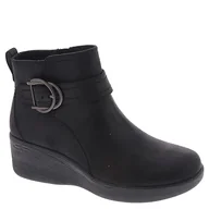 Botki damskie - Skechers Damskie botki PIER-LITE-Forever Chic, czarne/czarne, 8 - miniaturka - grafika 1