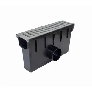 Studzienka zbiorcza krata PVC system 1000 x 98 A15 50 x 13,1 x 28 cm MAXPOL - Rynny i akcesoria - miniaturka - grafika 1