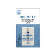 Pasmanteria - Import Igły podwójne Schmetz do stretchu ( opak ) 21103728 - miniaturka - grafika 1