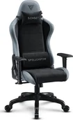 Fotele gamingowe - Fotel SENSE7 Spellcaster Fuku PU czarno-szary - miniaturka - grafika 1