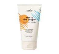 Balsamy i kremy do opalania - Resibo Sun To The People Lekki krem do twarzy i ciała SPF50 150ml - miniaturka - grafika 1