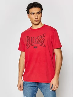 Koszulki męskie - GUESS T-Shirt MBGI31 R9RM3 Czerwony Regular Fit - grafika 1