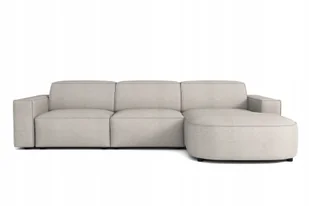Sofa modułowa w kształcie L California narożnik tkanina Luna beżowy prawy - Narożniki - miniaturka - grafika 1