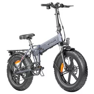 Rowery elektryczne - Składany rower elektryczny Engwe EP-2 Pro 20-calowe grube opony, silnik 250W, bateria 13Ah, maks. prędkość 35km/h - szary - miniaturka - grafika 1