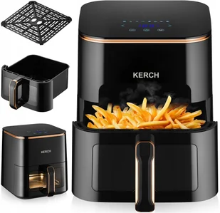 Frytkownica Beztłuszczowa Frytownica Kerch Iconi 5L 2500W Gold - Frytownice gastronomiczne - miniaturka - grafika 1