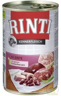 Rinti Kennerfleisch Ente pies - kaczka Puszka 400g 11652 - Mokra karma dla psów - miniaturka - grafika 4