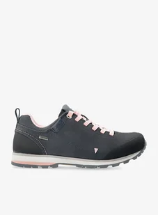 Buty turystyczne damskie CMP Elettra Low WP - antracite/pastel pink - Buty trekkingowe damskie - miniaturka - grafika 1