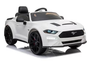 Auto Na Akumulator Ford Mustang GT Drift  SX2038 Biały - Pojazdy elektryczne dla dzieci - miniaturka - grafika 1