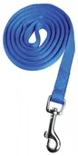 Smycze dla psów - Zolux Cushion smycz taśma 25mm/1,2m - kol. niebieski Dostawa GRATIS od 99 zł + super okazje - miniaturka - grafika 1
