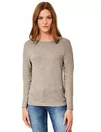 Swetry damskie - Cecil Damski sweter B301894, Oak Wood beżowy Heather Melange, XXL, Oak Wood Beige Heather Melange, XXL - miniaturka - grafika 1