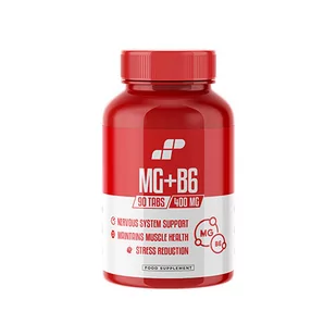MP Sport Mg + B6 - 90tabs - Magnez + Witamina B6 - Witaminy i minerały dla sportowców - miniaturka - grafika 1