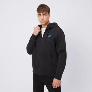 NIKE BLUZA ROZPINANA Z KAPTUREM NSW CLUB DT FZ BB - Bluzy męskie - miniaturka - grafika 1