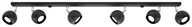 Lampy sufitowe - Sollux Lighting OCULARE 6L Czarny spot SL.0448 SL.0448 - miniaturka - grafika 1