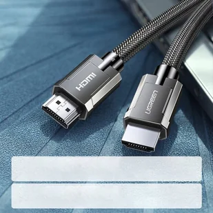 Ugreen kabel przewód HDMI 2.1 8K 60 Hz / 4K 120 Hz 3D 48 Gbps HDR VRR QMS ALLM eARC QFT 5 m szary (HD135 50562) - Kable USB - miniaturka - grafika 5
