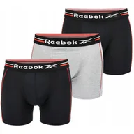 Majtki męskie - Bokserki majtki męskie 3 pary REEBOK SPORTS TRUNK JARVIS - miniaturka - grafika 1