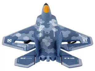 Samolot R/C 4D-G7 Światła Duży Niebieski - Zabawki zdalnie sterowane - miniaturka - grafika 4