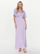 Sukienki - Rinascimento Sukienka koktajlowa CFC0112815003 Fioletowy Regular Fit - miniaturka - grafika 1