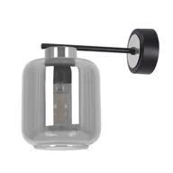 Lampy ścienne - Pojedynczy kinkiet ze srebrnymi elementami K-5518 z serii PIEGA - miniaturka - grafika 1