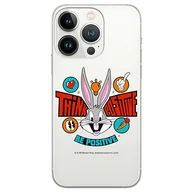 Etui i futerały do telefonów - ERT GROUP etui na telefon Iphone 13 PRO MAX, case oryginalny i oficjalnie licencjonowany przez Looney Tunes, wzór Bugs 020, optymalnie dopasowane, plecki z TPU częściowo przeźroczyste - miniaturka - grafika 1