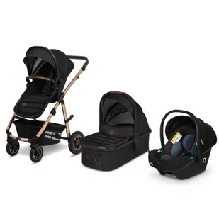 Lionelo Amber 3in1 wózek wielofunkcyjny Black Onyx - Wózki dziecięce - miniaturka - grafika 1