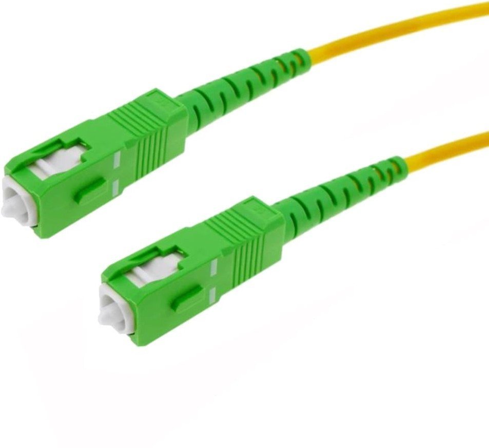 Techly Patchcord światłowodowy OS2 9/125 SM SC/APC-SC/APC Simplex 3m