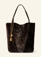 Torebki damskie - Chloé Torba Shopper Spin braun - miniaturka - grafika 1