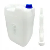 Kanistry - Kanister Pojemnik Baniak 20L Na Paliwo Olej Benzynę Wodę Z Lejkiem Bańka - miniaturka - grafika 1