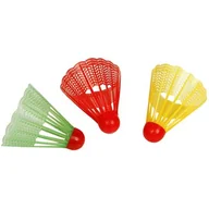 Badminton - ENERO Lotka Badminton plastik ENERO 3szt Multikolor 1007649 - miniaturka - grafika 1