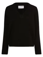 Swetry damskie - Selected Femme Sweter damski Kobiety czarny jednolity, L - miniaturka - grafika 1