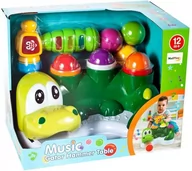 Zabawki interaktywne dla dzieci - Malplay, Dinozaur Zbijak Piłeczki Dźwięki Światła Dino - miniaturka - grafika 1